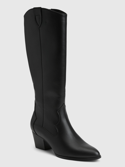 Gap Tall Western Boots In Black