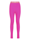 Versace Trousers In Violet