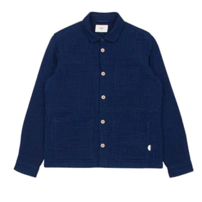 Folk Assembly Jacket Indigo Waffle