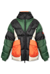 DSQUARED2 DSQUARED2 LOGO PATCH HOODED DOWN JACKET