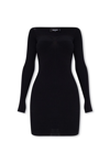 DSQUARED2 DSQUARED2 SWEETHEART NECK KNITTED MINI DRESS