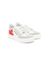 DSQUARED2 MAPLE-LEAF PANELLED SNEAKERS