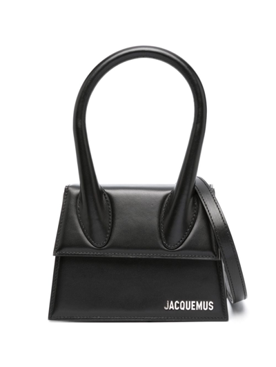 Jacquemus Le Chiquito Moyen Handbag In Black