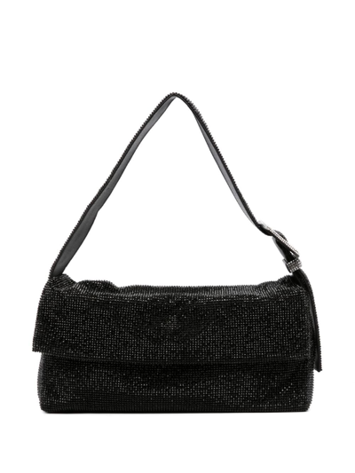 BENEDETTA BRUZZICHES BUCKLE-DETAIL SHOULDER BAG