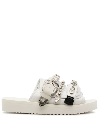 Toga Stud-embellished Opent-+ In White