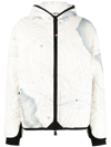 Moncler Logo-patch Padded-design Jacket In White
