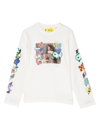 OFF-WHITE STICKERS PICTURE LONG-SLEEVE T-SHIRT
