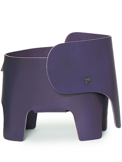 Eo Elephant 皮质台灯 In Purple
