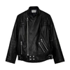 Zadig & Voltaire Leather Biker Jacket In Schwarz