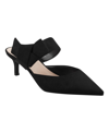Bandolino Women's Millie Pointed Toe Kitten Heel Mules In Black