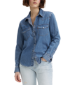 LEVI'S WOMEN'S THE ULTIMATE WESTERN COTTON DENIM SHIRT