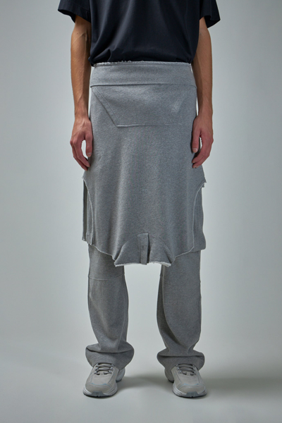 Givenchy Skirt Ripped Hoodie In Gray | ModeSens