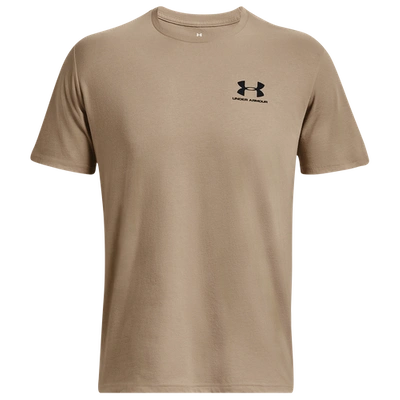Under Armour Mens  Sportstyle Left Chest T-shirt In Sahara/black