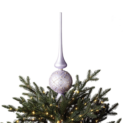 Frontgate Lilac Frost Tree Topper