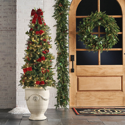 Frontgate Christmas Cheer 5 Ft. Pathway Tree