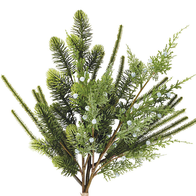 Frontgate Mixed Pine Berry Bundle, Set Of Six