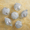 Frontgate Set Of 6 Icy Crystal Ornaments