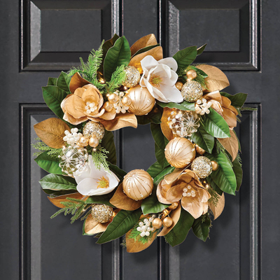 Frontgate Gilded Glamour Wreath