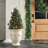 Frontgate Set Of 2 Christmas Cheer 3 Ft. Pathway Trees