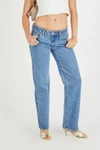 Abrand Jeans Abrand 99 Low Straight Petite Jeans In Katie Organic