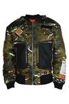Heron Preston Camouflage-print Bomber Jacket