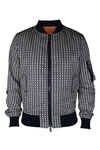 Valentino Toute La V Print Bomber Jacket