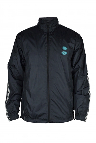 Off-white Off White Off White Windbreaker Bomber Jacket In Black