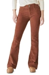 Lucky Brand Stevie High Waist Flare Jeans In Hot Cocoa