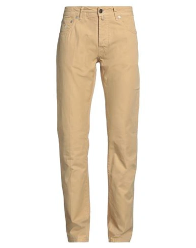 Jacob Cohёn Man Pants Sand Size 32 Cotton, Modal, Elastane In Beige