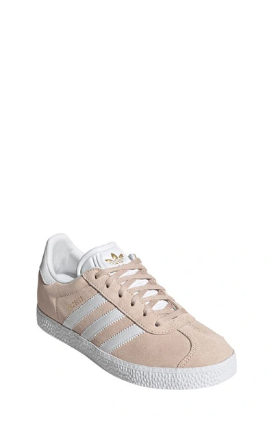Adidas Originals Kids' Gazelle Sneaker In Pink Tint/ White