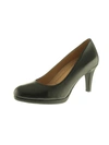 Naturalizer Michelle Womens Padded Insole Slip On Pumps In Black