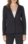 LIVERPOOL LOS ANGELES GRID FITTED BLAZER