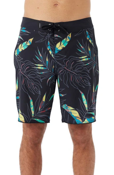 O'neill Hyperfreak Mysto Scallop Board Shorts In Black 2