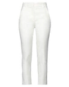 Pinko Woman Pants Ivory Size 2 Viscose In White