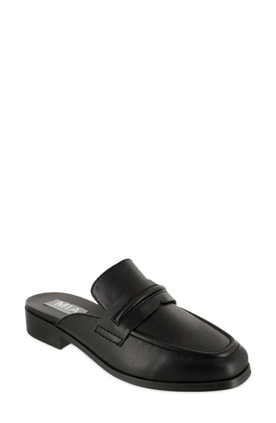Mia Women's Milia Round-toe Loafer Mules In Black