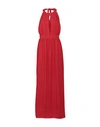 Fly Girl Woman Long Dress Red Size Xl Polyester