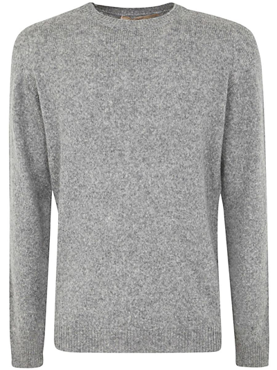Nuur Long Sleeves Crew Neck Sweater Clothing In Grey