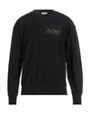 Aries Man Sweatshirt Black Size L Cotton