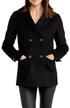 BELLE & BLOOM FORGET YOU WOOL BLEND MILITARY PEACOAT