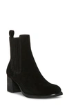 Blondo Sonali Waterproof Bootie In Black Suede