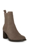 Blondo Sonali Waterproof Bootie In Dark Taupe Suede