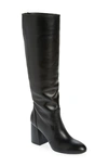 Stuart Weitzman Mckenzee Womens Suede Pull-on Knee-high Boots In Brown