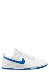 Nike Off-white & Blue Dunk Low Retro Sneakers In White/ Hyper Royal