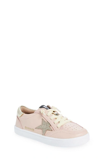 Old Soles Kids' Platinum Runner Sneaker In Powder Pink