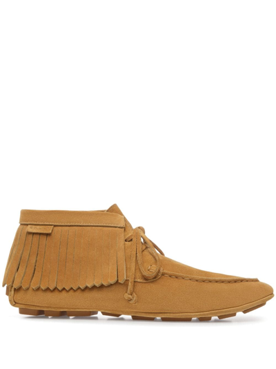 Bally Lace-up Boat Shoes In Brown