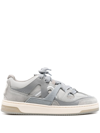Represent Bully Low-top Sneakers In Grey/off White