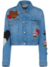 MARNI PATCH-DETAIL DENIM JACKET