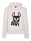 Dsquared2 Signature Icon-motif Cotton Hoodie