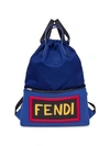 FENDI Logo Tote Backpack