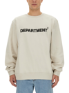 Department Five Sweatshirt With Logo In Bianco